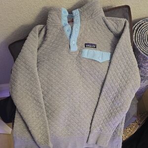 Patagonia Chinchilla Cotton Quilted Pullover